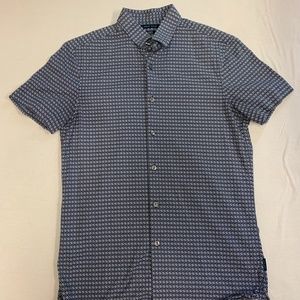 Men's Perry Ellis Geometric Button Down Shirt